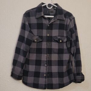 Field & Stream Charcoal and Black Checkered Shirt